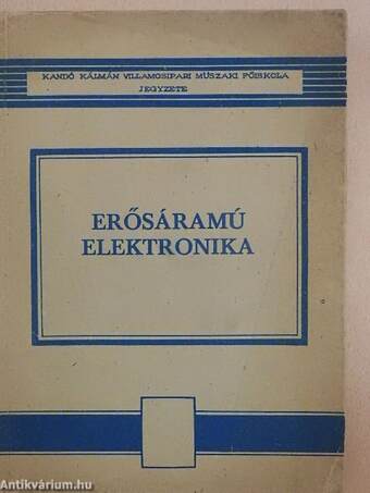 Erősáramú elektronika