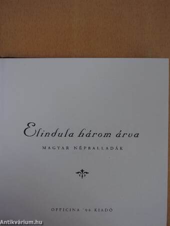 Elindula három árva