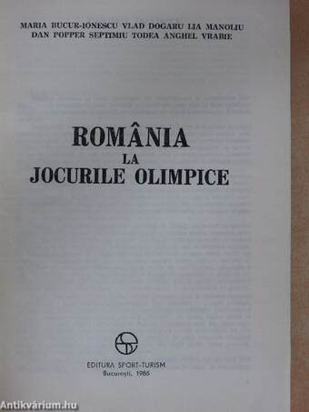 Romania la jocurile olimpice