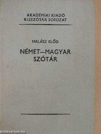 Német-magyar szótár