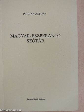 Magyar-eszperantó szótár