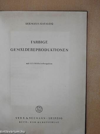 Farbige Gemäldereproduktionen