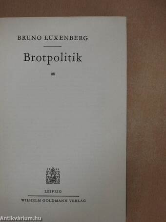 Brotpolitik