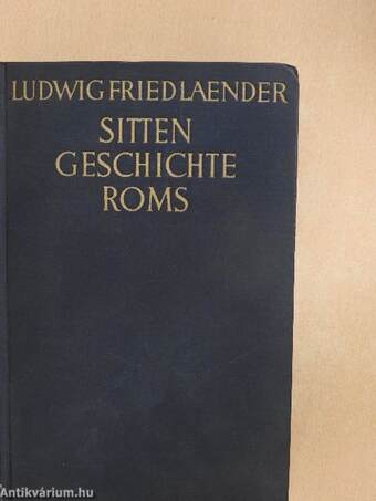 Sittengeschichte Roms