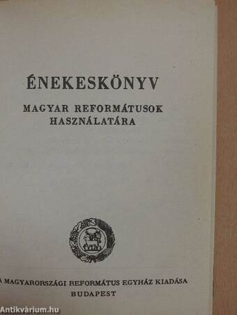 Énekeskönyv