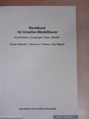 Handbuch für kreative Modellbauer