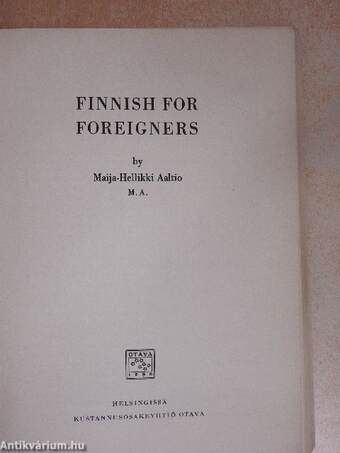 Finnish for Foreigners