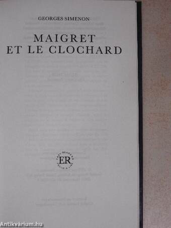 Maigret et le clochard