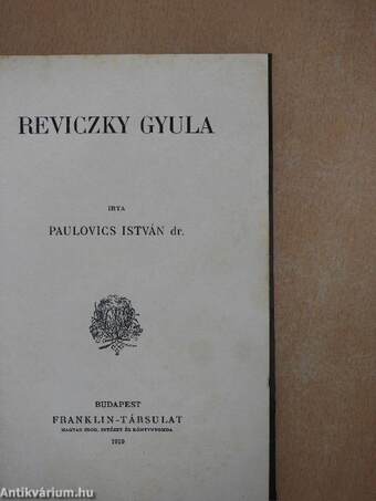 Reviczky Gyula