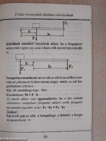 Fizikai összefoglaló általános iskolásoknak