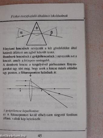 Fizikai összefoglaló általános iskolásoknak