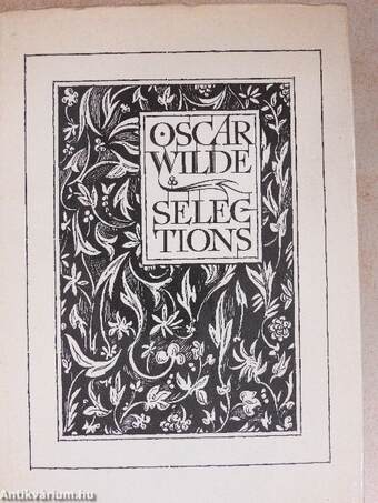 Selections from Oscar Wilde II