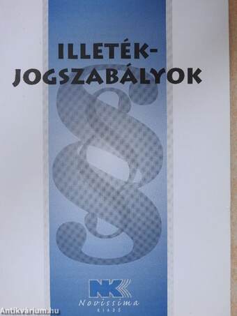 Illetékjogszabályok