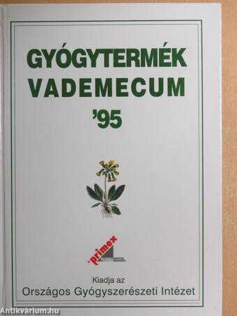 Gyógytermék vademecum '95