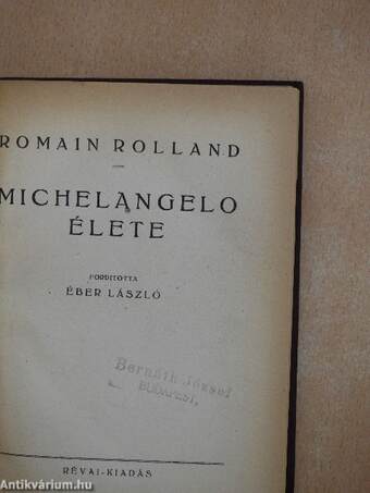 Michelangelo élete