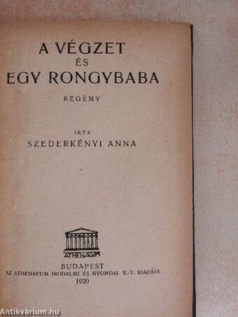 A végzet és egy rongybaba