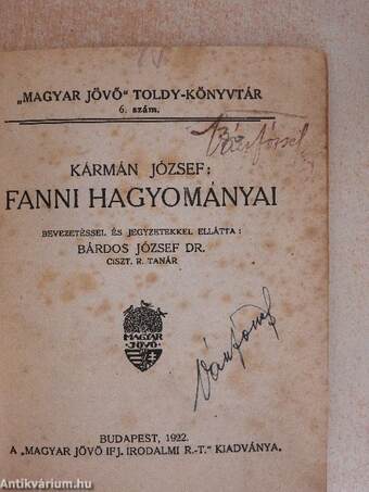 Fanni hagyományai