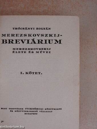 Merezskovszkij-breviárium I. (töredék)