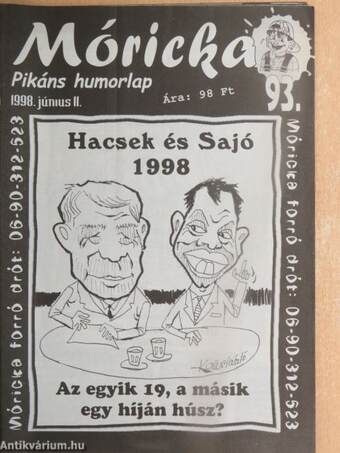 Móricka 1998. június 11.