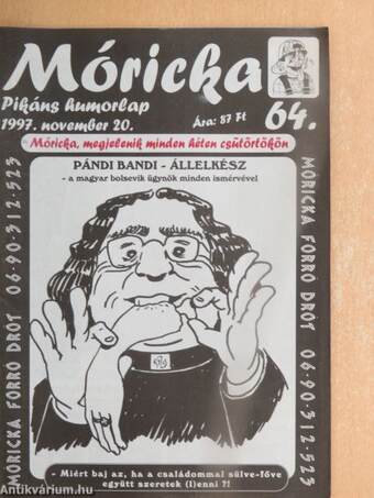 Móricka 1997. november 20.