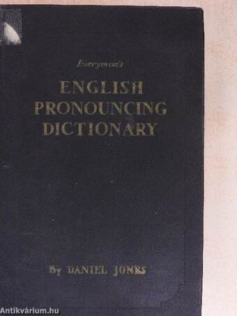 Everyman's English Pronouncing Dictionary