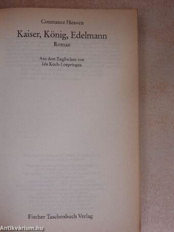 Kaiser, König, Edelmann