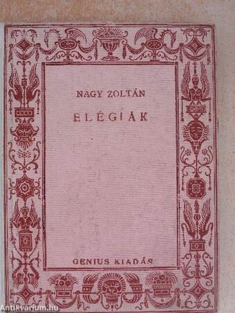 Elégiák