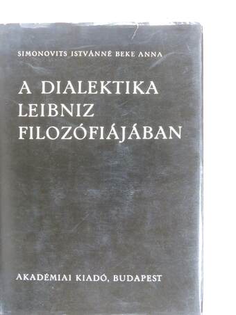 A dialektika Leibniz filozófiájában