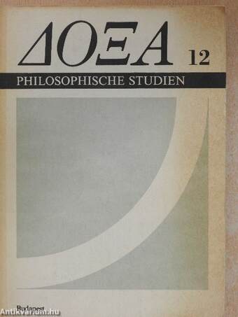 Doxa Philosophische Studien 12.