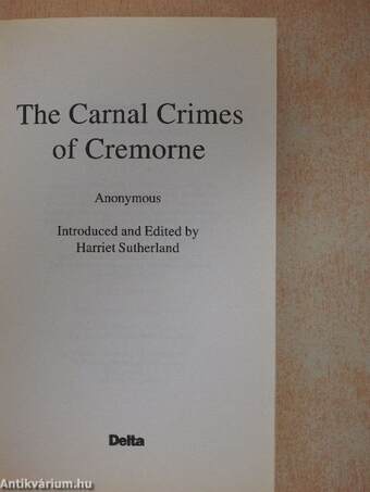 The Carnal Crimes of Cremorne