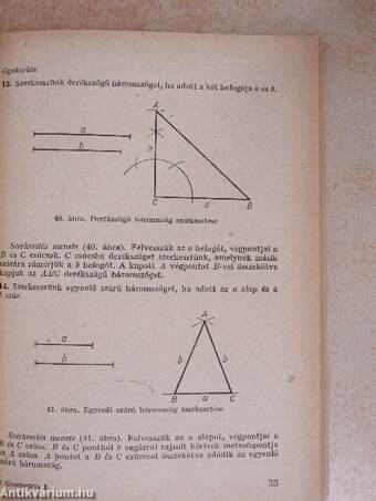 Geometria I.