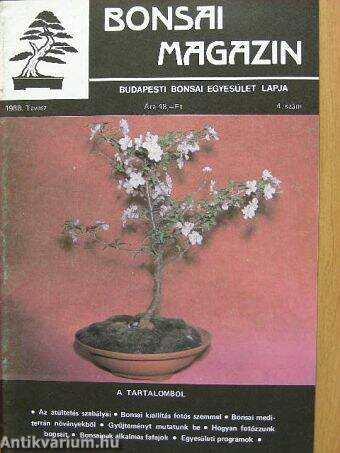 Bonsai Magazin 1988. tavasz