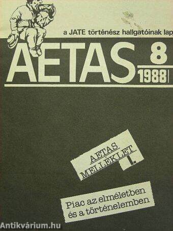 Aetas 1988/1./ Aetas melléklet I.