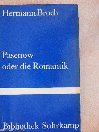 Pasenow oder die Romantik