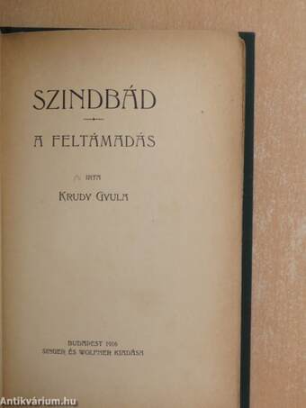 Szindbád - A feltámadás