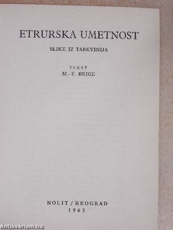 Etrurska umetnost