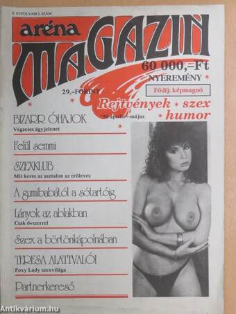 Aréna magazin 1990. április-május