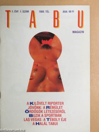 Tabu Magazin 1989. tél
