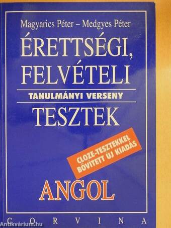 Érettségi, felvételi, tanulmányi verseny tesztek - Angol