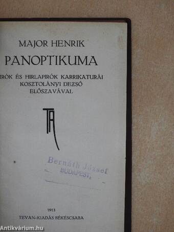 Major Henrik panoptikuma