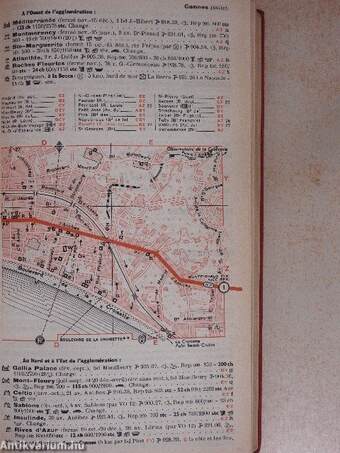 Guide du pneu Michelin - France 1954