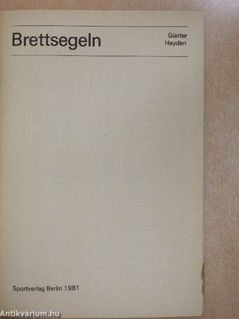 Brettsegeln