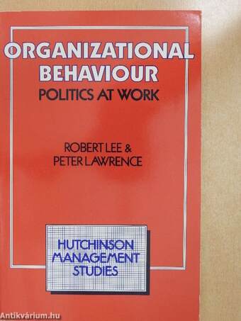 Organizational behaviour: Politics at Work