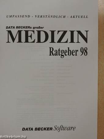 Data Becker's großer Medizin