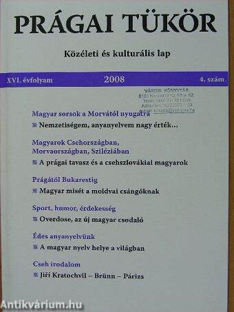 Prágai tükör 2008/4.