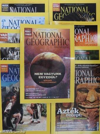 National Geographic Magyarország 2010. (nem teljes évfolyam)