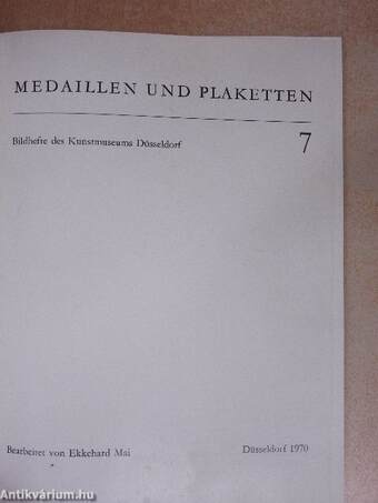 Medaillen und Plaketten