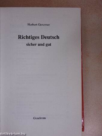 Richtiges Deutsch