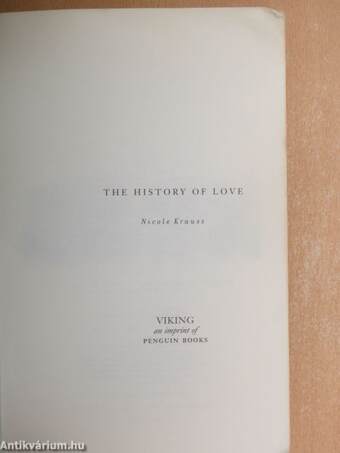 The History of Love