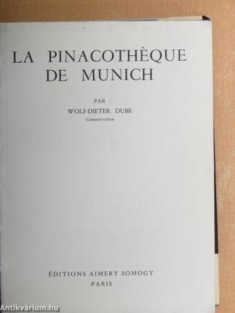 La Pinacothéque de Munich